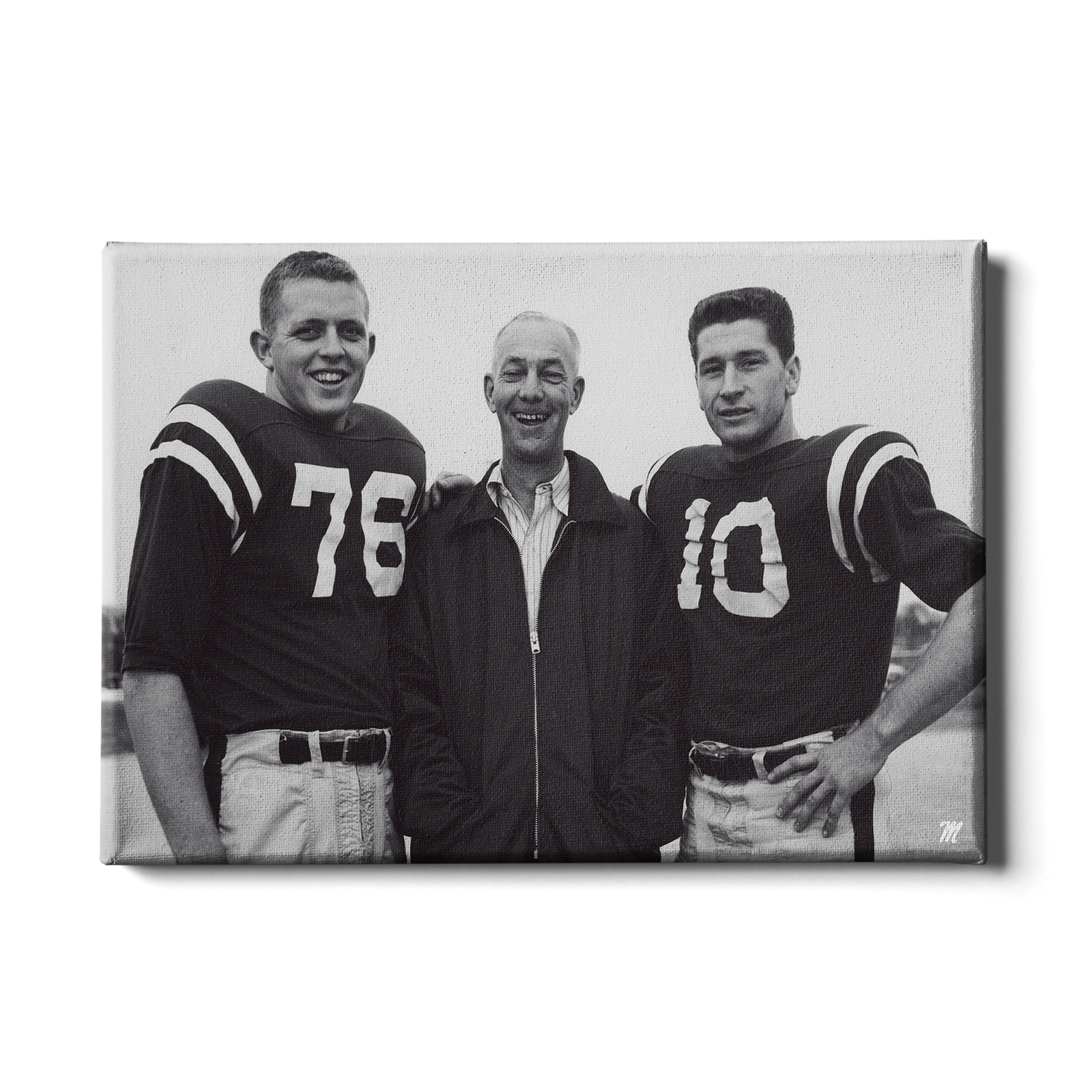 OLE MISS REBELS - Vintage Khayat Doc Knight_Bobby Ray Franklin - College Wall Art #Canvas