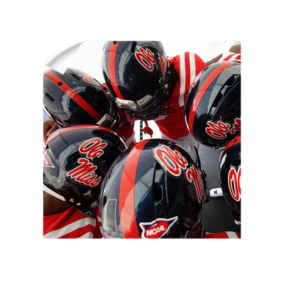 Ole Miss Rebels - Huddle - College Wall Art #Wall Decal