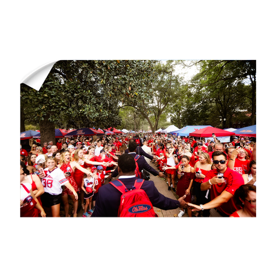 Ole Miss Rebels - The Walk - College Wall Art #Wall Decal