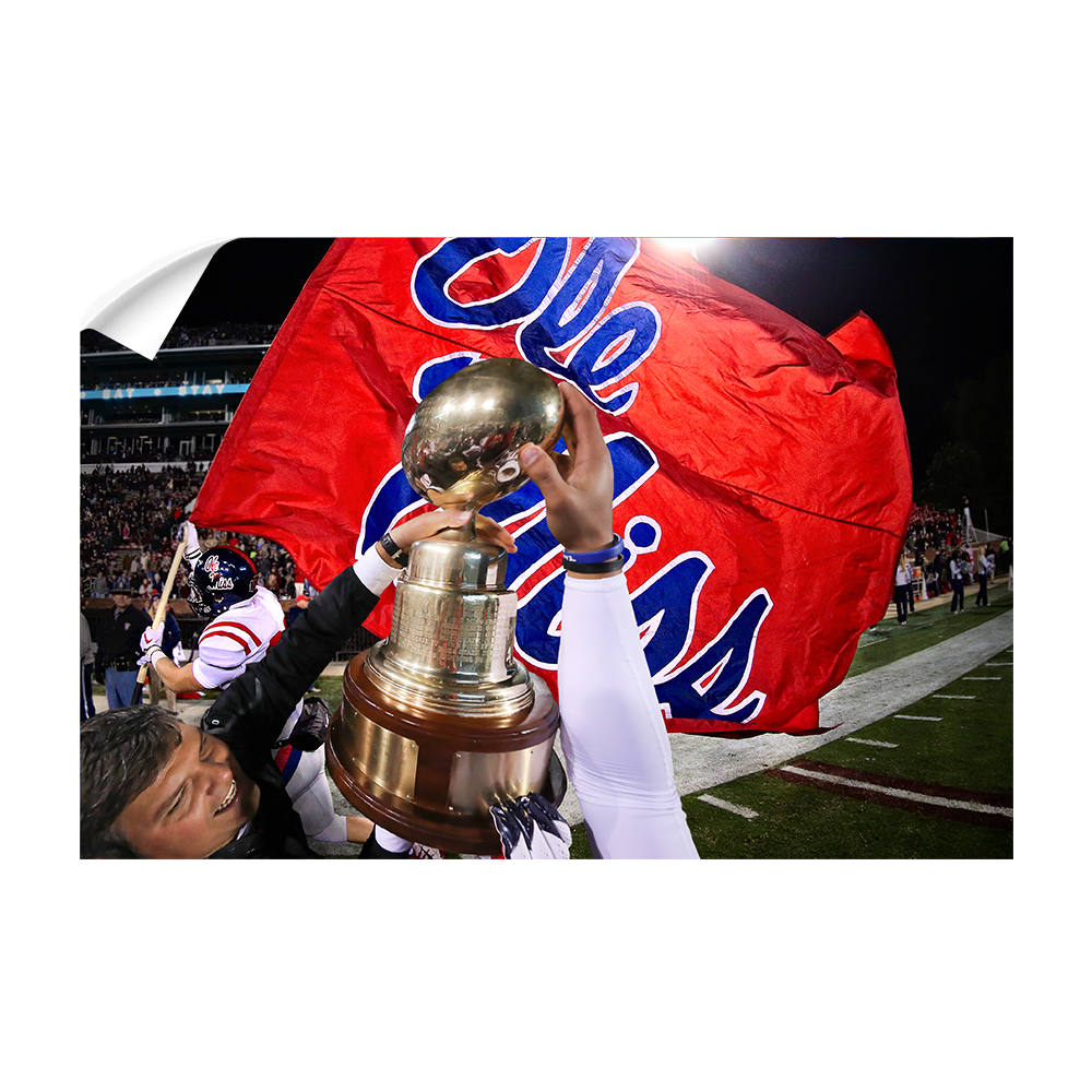 Ole Miss Rebels - Victory Lap - College Wall Art #Canvas