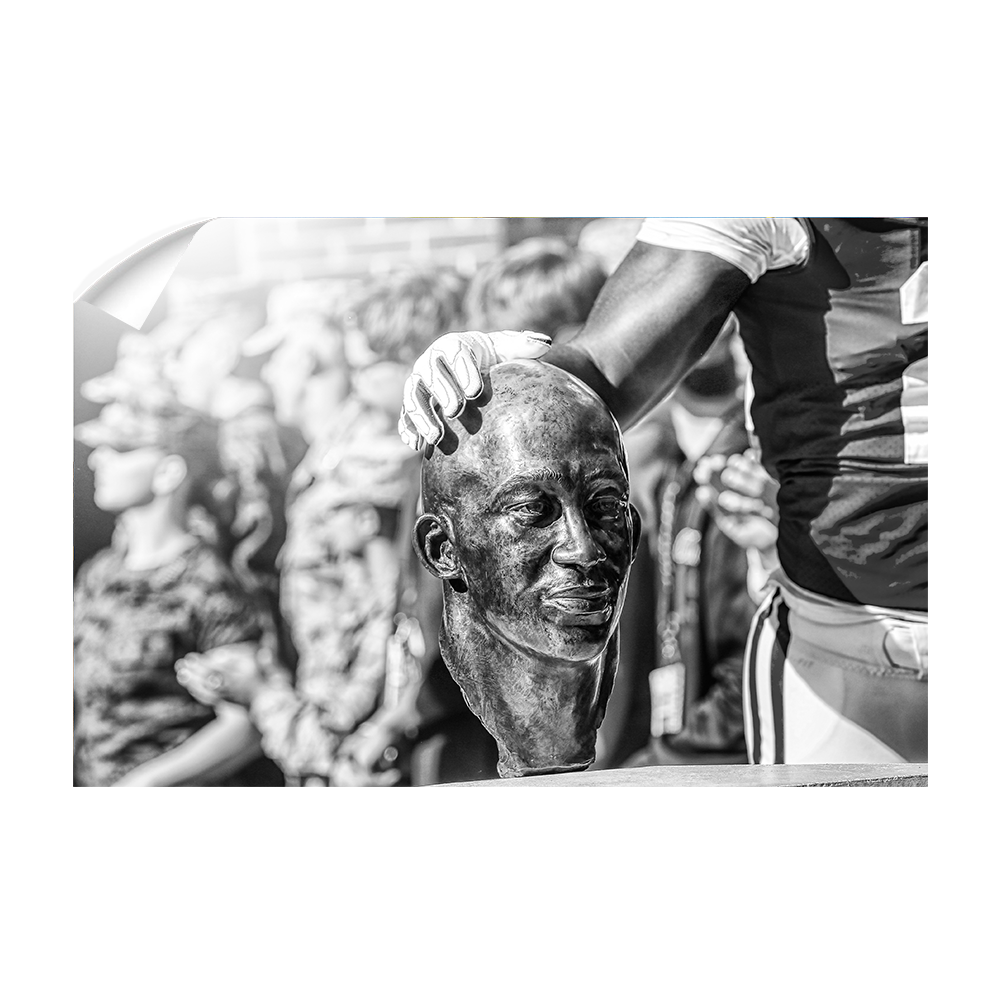 Ole Miss Rebels - Never Quit B&W - College Wall Art #Canvas