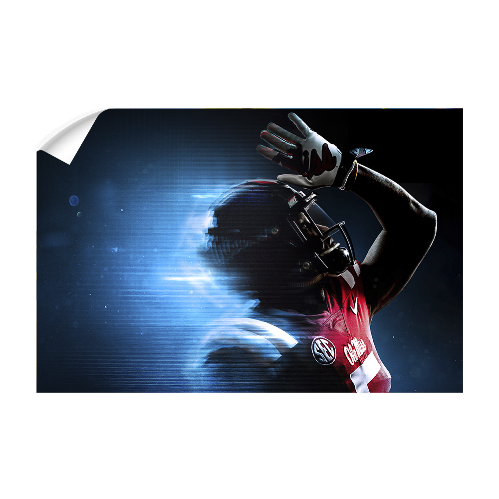 Ole Miss Rebels - Fins Up Two - College Wall Art #Canvas