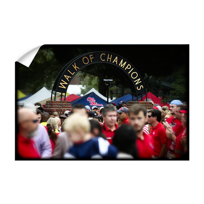 Ole Miss Rebels - Walk of Champions Grove - College Wall Art #Wall Decal