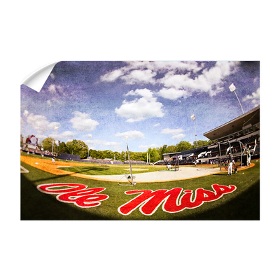 Ole Miss Rebels - Ole Miss Batting Practice - College Wall Art #Wall Decal