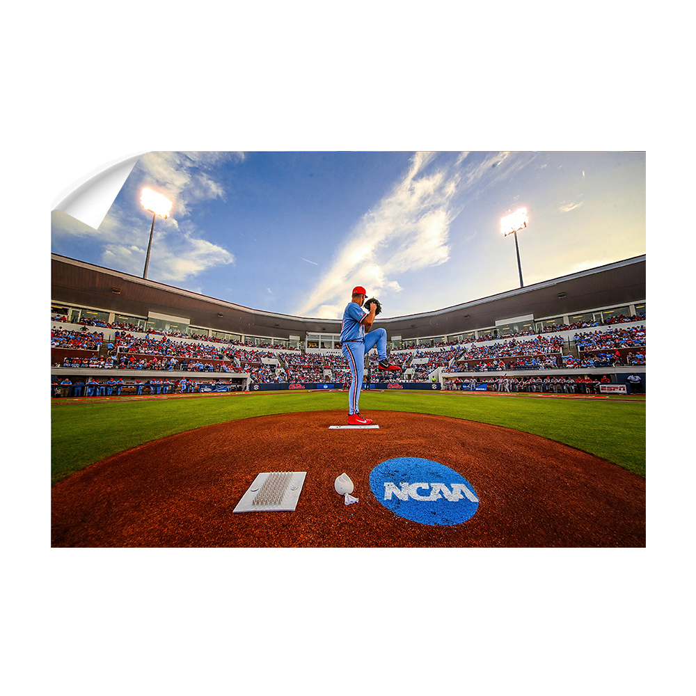 Ole Miss Rebels - NCAA Baseball 2019 - College Wall Art #Canvas