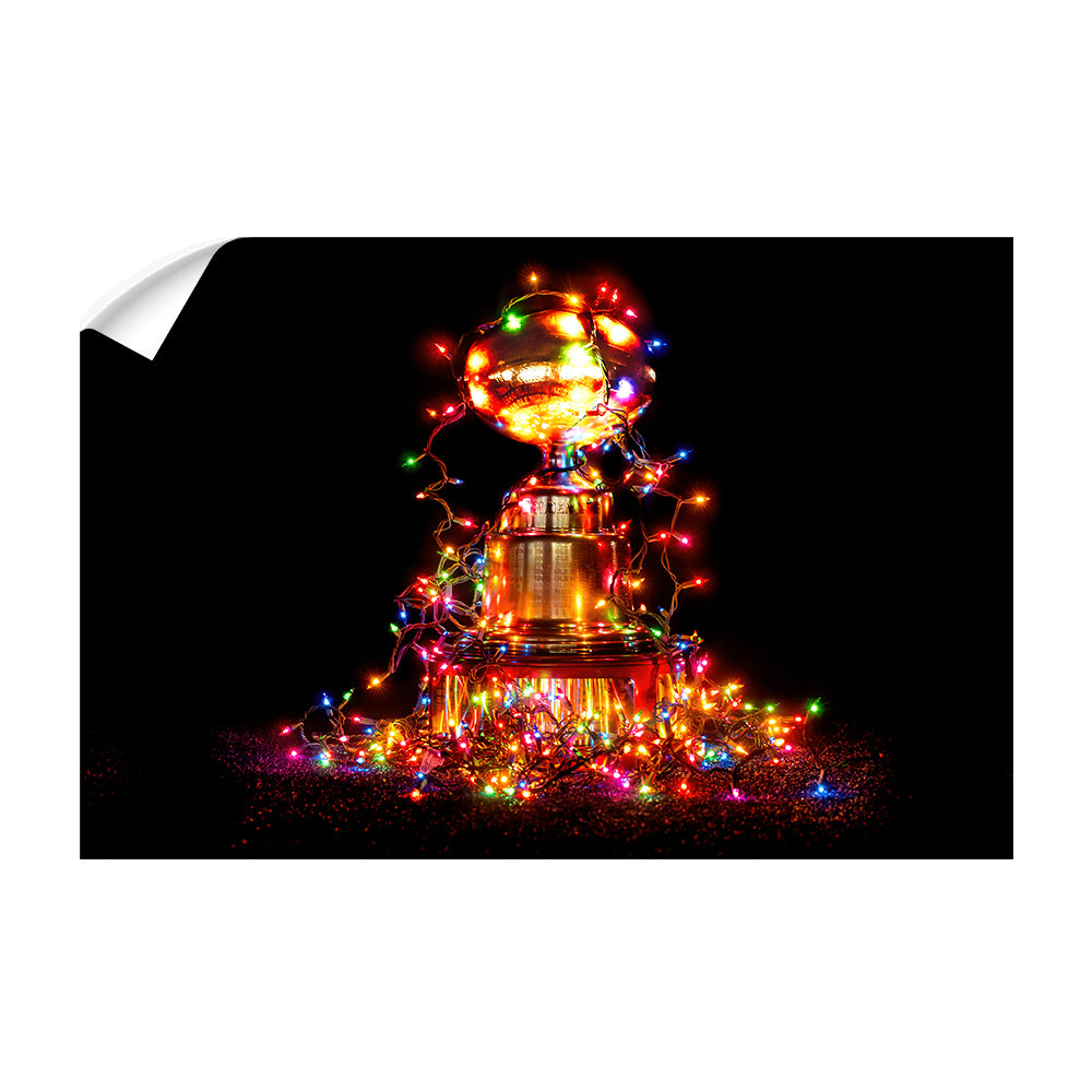 Ole Miss Rebels - Egg Bowl Christmas #Canvas