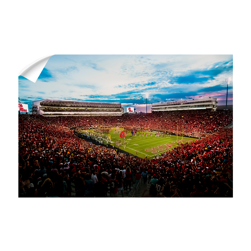 Ole Miss Rebels - Enter Ole Miss - College Wall Art #Canvas