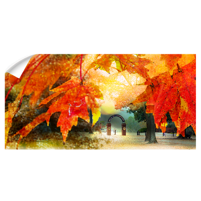 Ole Miss Rebels - Autumn Walk of Champions Panoramic - College WALL Art #Wall Decal