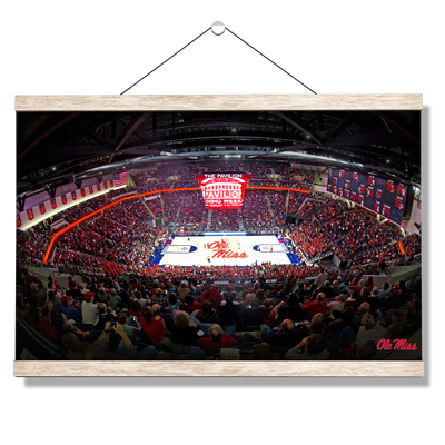 Ole Miss Rebels - Pavilion Opening - College Wall Art #Hanging Canvas
