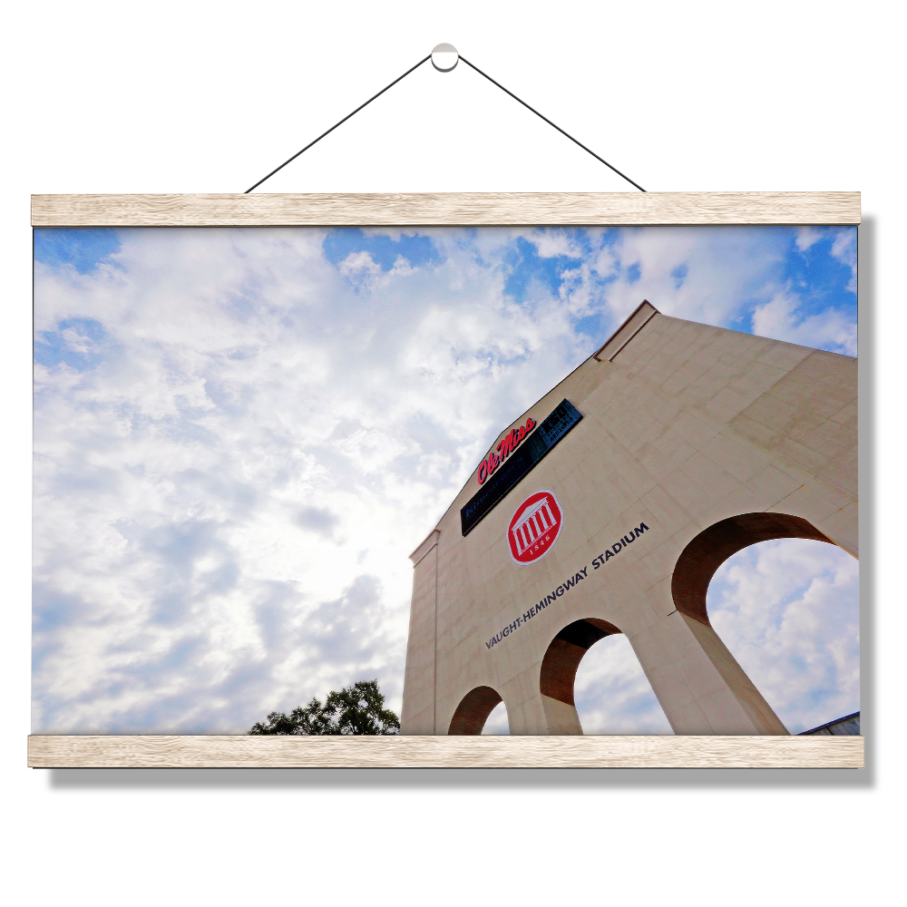 Ole Miss Rebels - University of Mississippi VHS - College Wall Art #Canvas