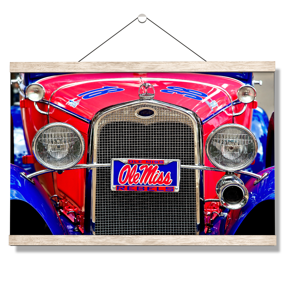Ole Miss Rebels - Ramblin' Rebel - College Wall Art #Canvas
