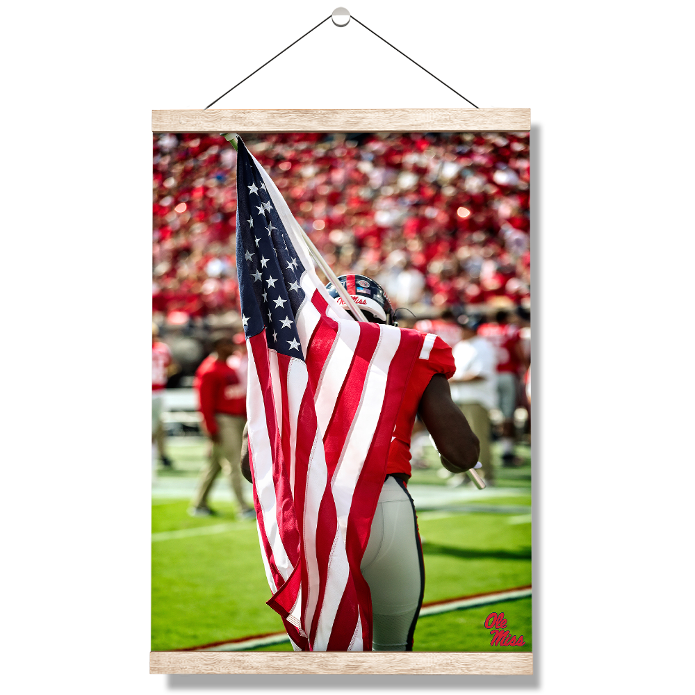 Ole Miss Rebels - Our Flag - College Wall Art #Canvas