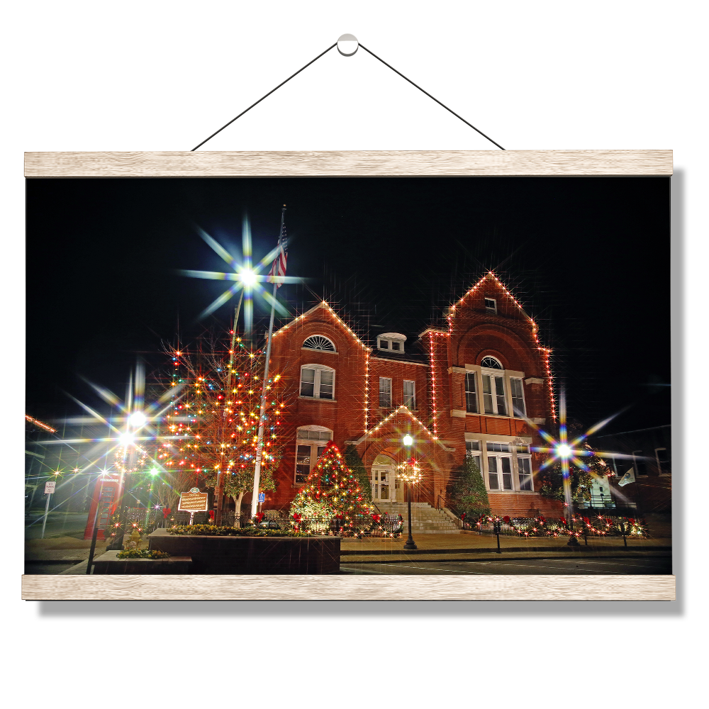 Ole Miss Rebels - Tannalee 1st Christmas - College Wall Art #Canvas