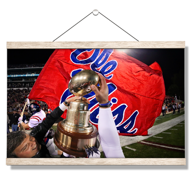 Ole Miss Rebels - Victory Lap - College Wall Art #Hanging Canvas
