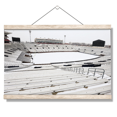 Ole Miss Rebels - Snow Day-Vaught- Hemingway - College Wall Art #Hanging Canvas