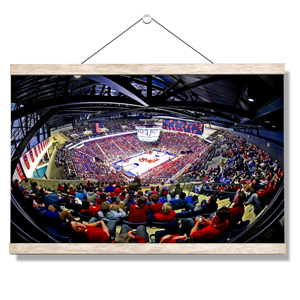 Ole Miss Rebels - Fisheye Pavilion - College Wall Art #Canvas