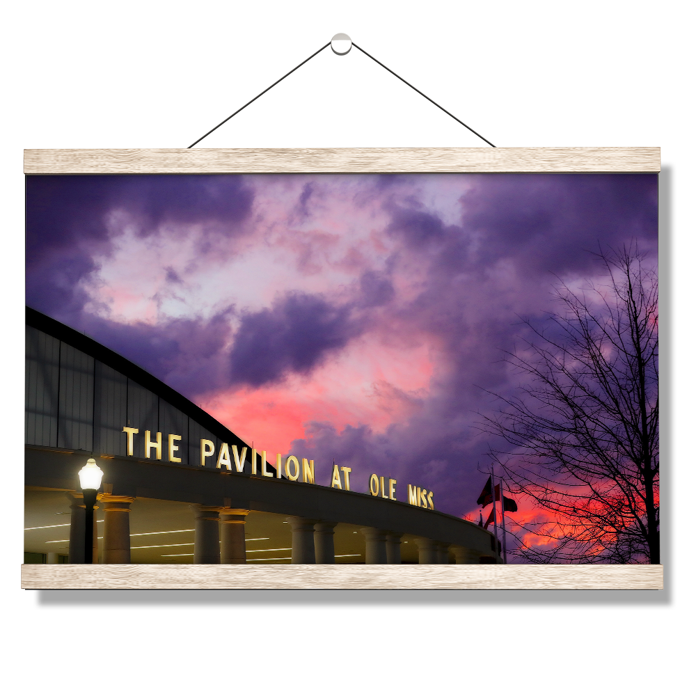Ole Miss Rebels - The Pavilion at Ole Miss - College Wall Art #Canvas