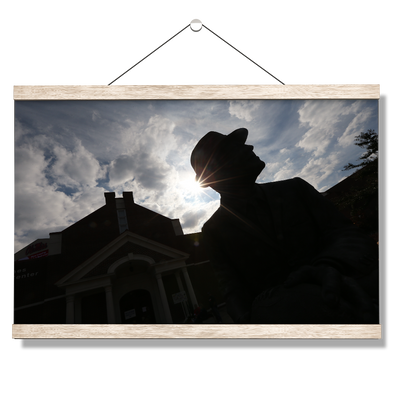 Ole Miss Rebels - Vaught Silhouette - College Wall Art #Hanging Canvas