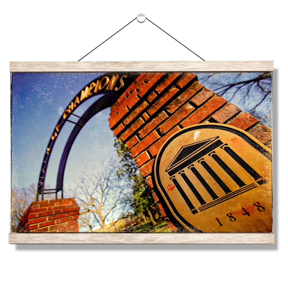 Ole Miss Rebels - 1841 Walk Of Champions - College Wall Art #Canvas