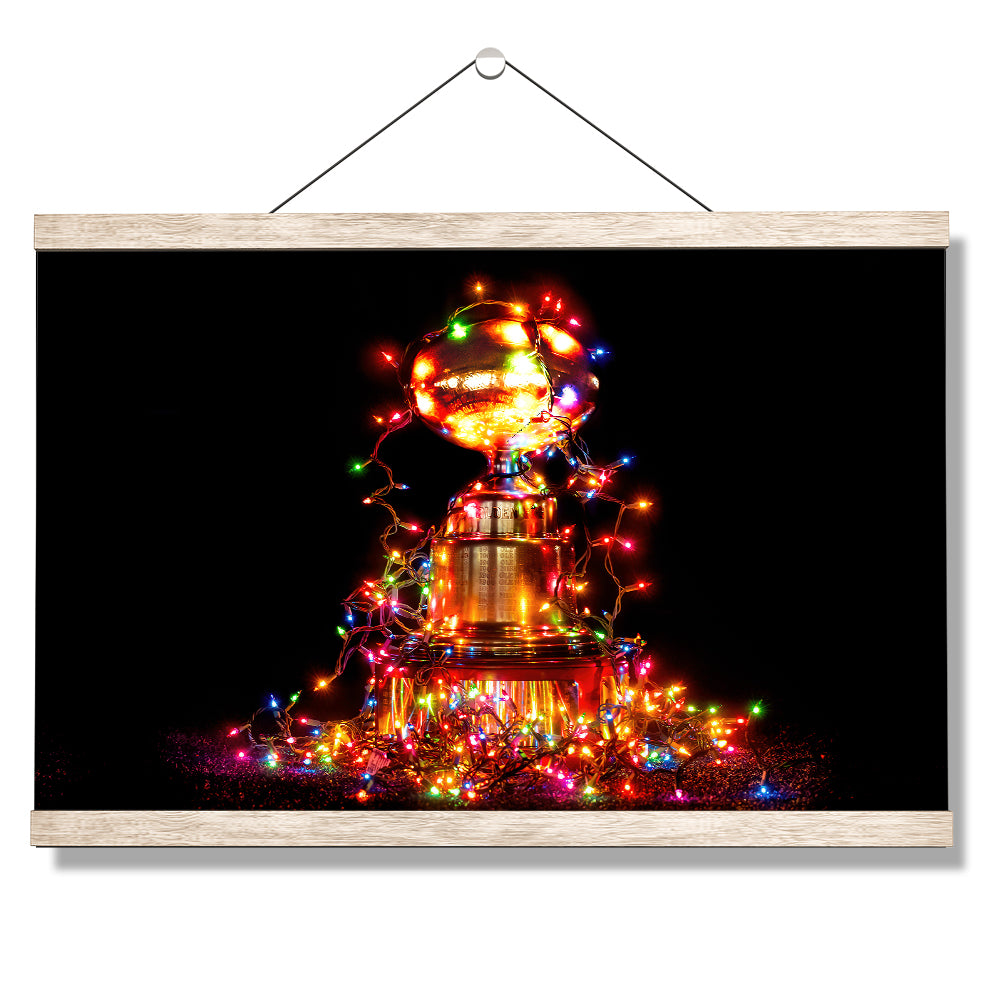 Ole Miss Rebels - Egg Bowl Christmas #Canvas