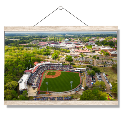 Ole Miss Rebels - Aerial Sports Complex - College Wall Art #Hanging Canvas