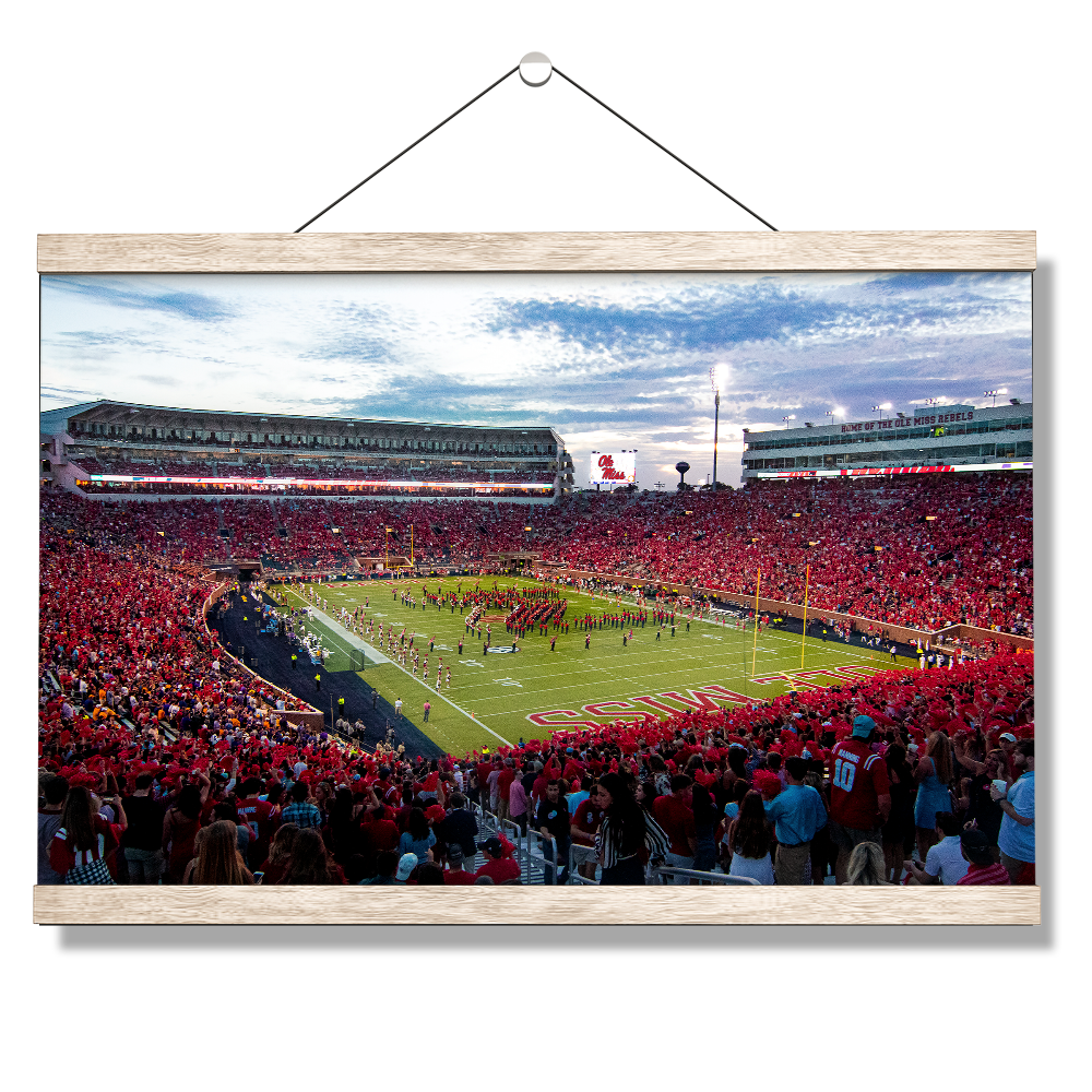 Ole Miss Rebels - Ole Miss Half Time - College Wall Art #Canvas