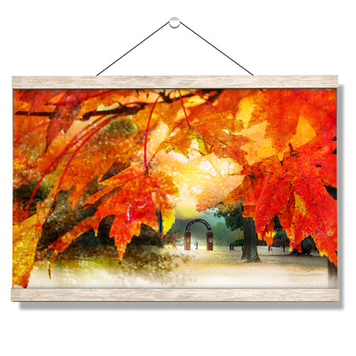 Ole Miss Rebels - Autumn Walk of Champions - College Wall Art #Hanging Canvas