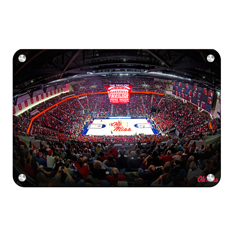 Ole Miss Rebels - Pavilion Opening - College Wall Art #Canvas