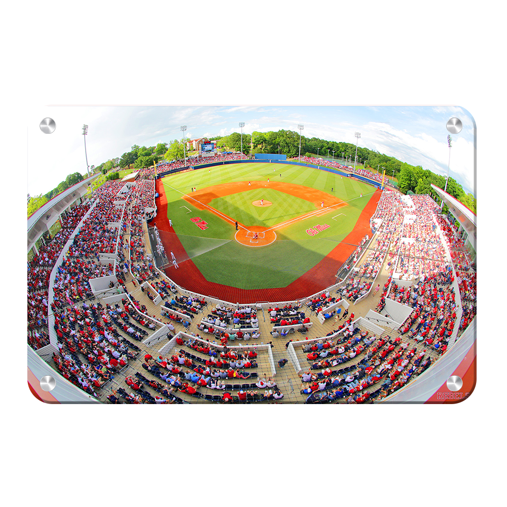 Ole Miss Rebels - Rebels Swayze Field - College Wall Art #Canvas