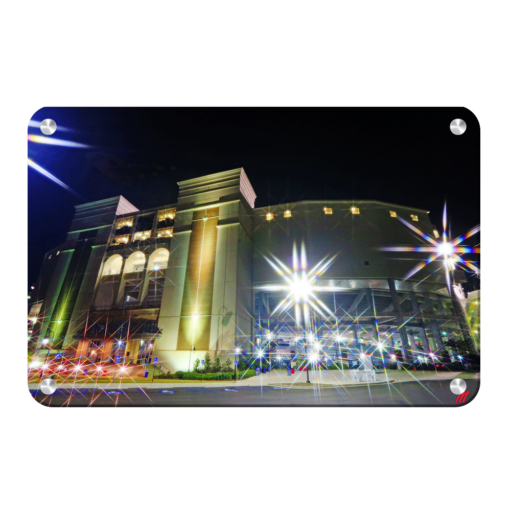 Ole Miss Rebels - Vaught Night - College Wall Art #Canvas