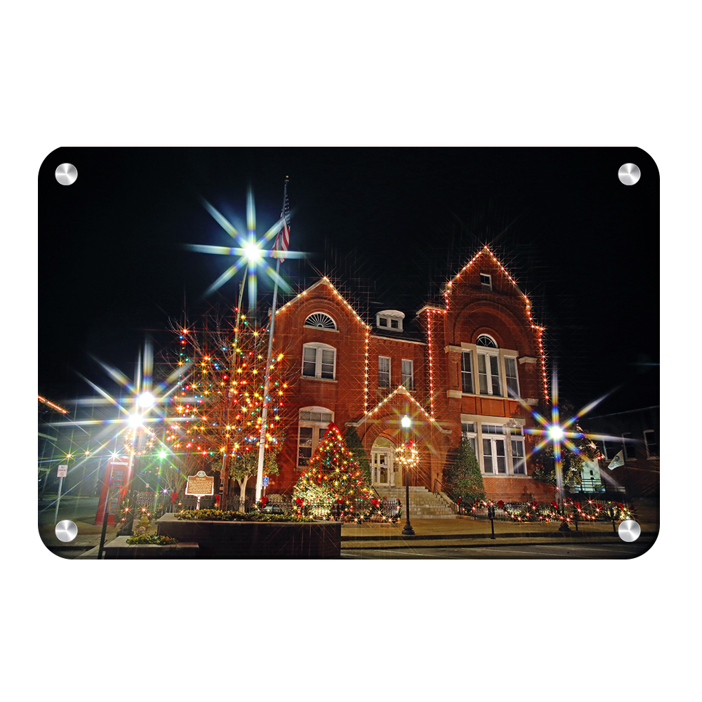 Ole Miss Rebels - Tannalee 1st Christmas - College Wall Art #Canvas