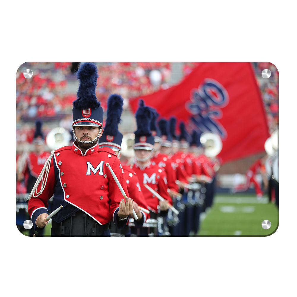 Ole Miss Rebels - Marching In - College Wall Art #Canvas