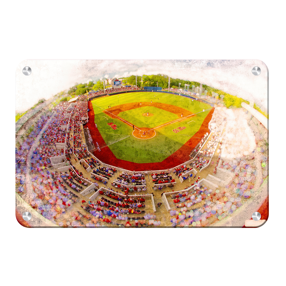 Ole Miss Rebels - Rebels Swayze Field Art - College Wall Art #Canvas