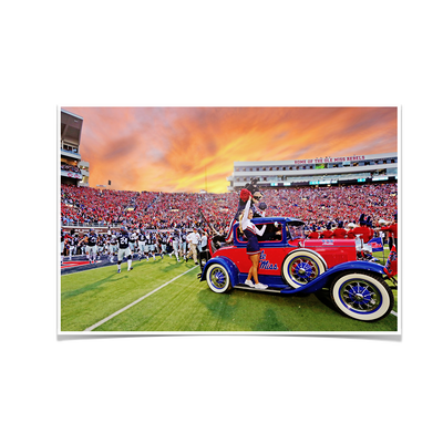 Ole Miss Rebels - Home of the Ole Miss Rebels - College Wall Art #Poster