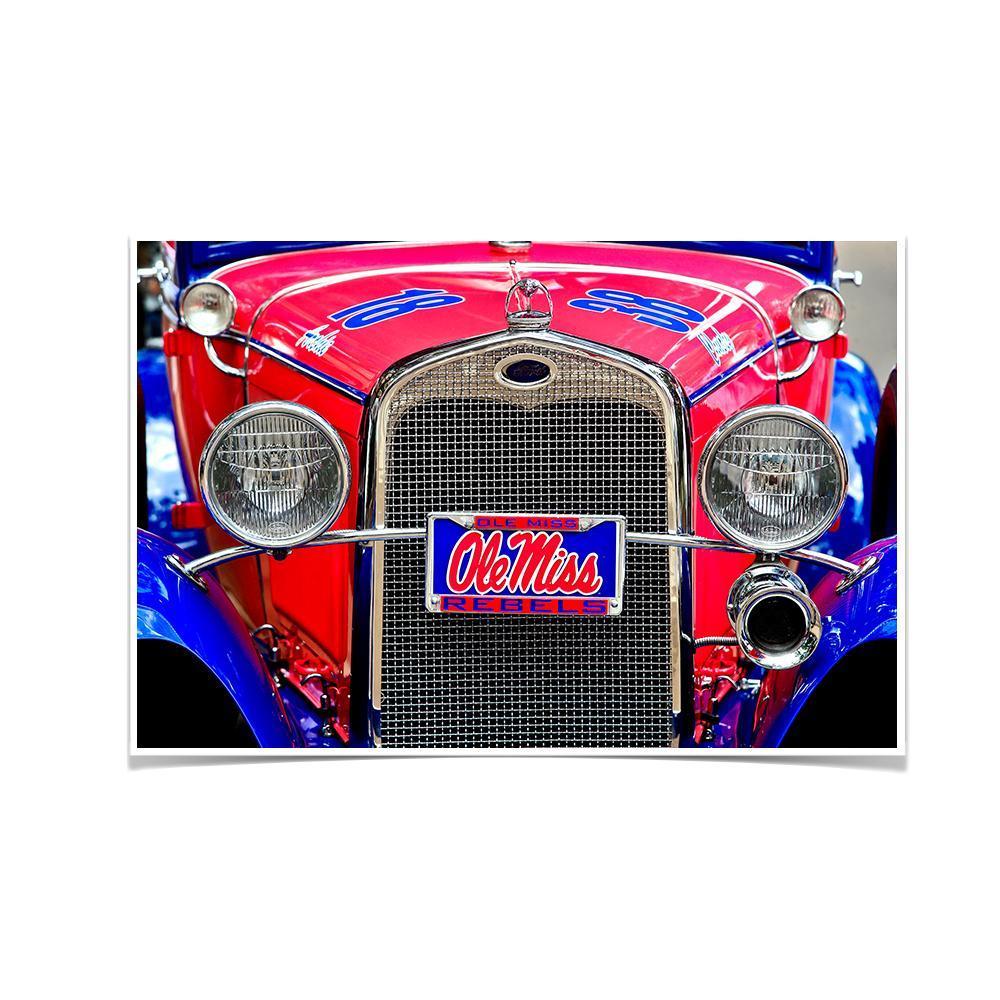 Ole Miss Rebels - Ramblin' Rebel - College Wall Art #Canvas