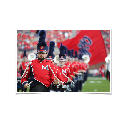 Ole Miss Rebels - Marching In - College Wall Art #Poster