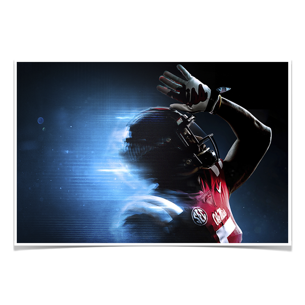 Ole Miss Rebels - Fins Up Two - College Wall Art #Canvas