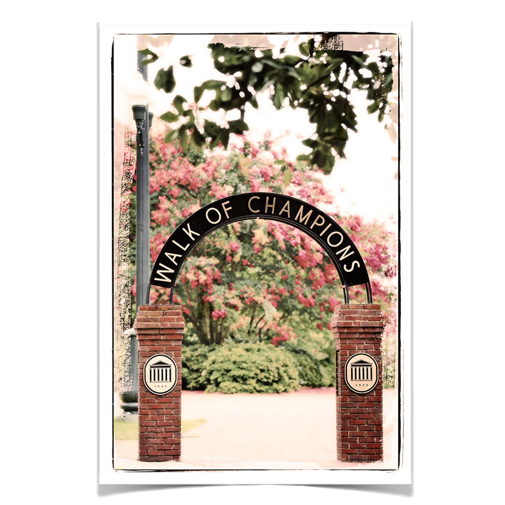 Ole Miss Rebels - Spring Walk of Champions - College Wall Art #Canvas