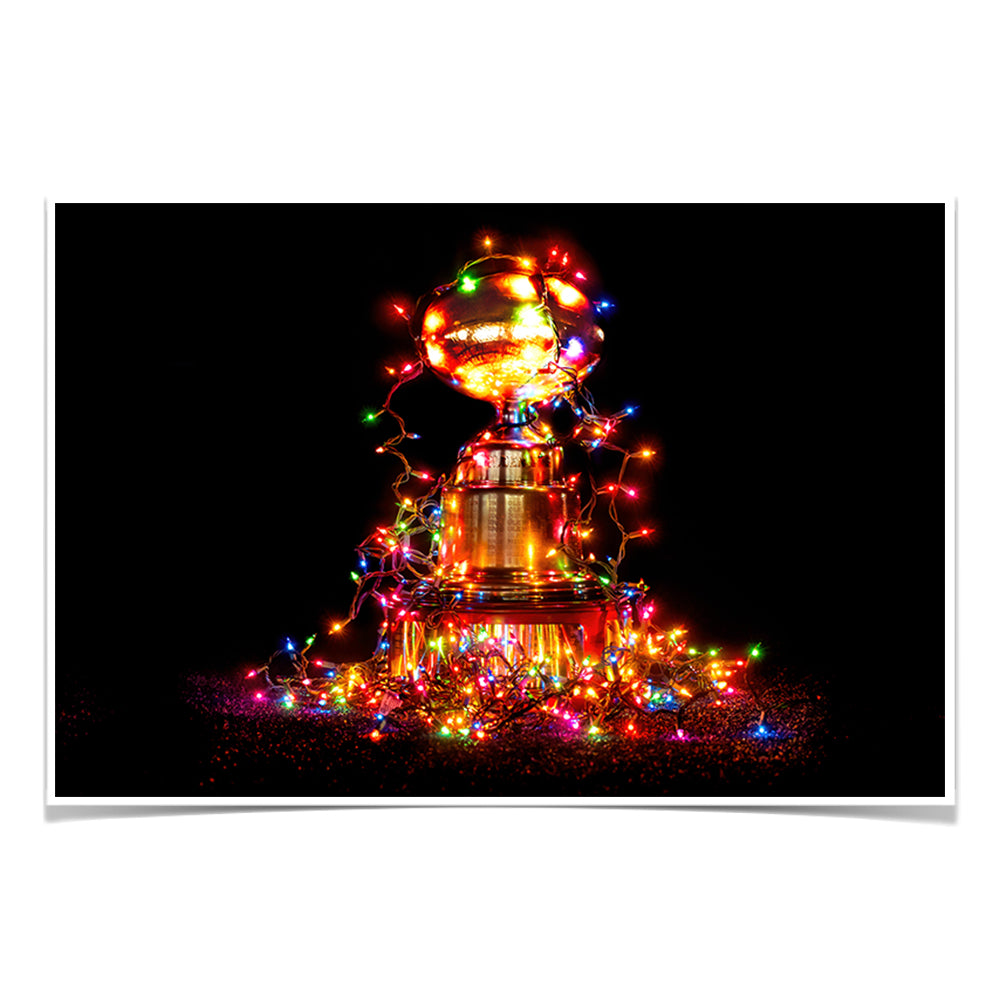 Ole Miss Rebels - Egg Bowl Christmas #Canvas