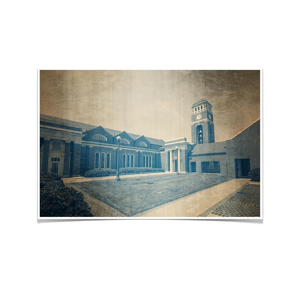 Ole Miss Rebels - Vintage Paris-Yates Chapel - College Wall Art #Canvas