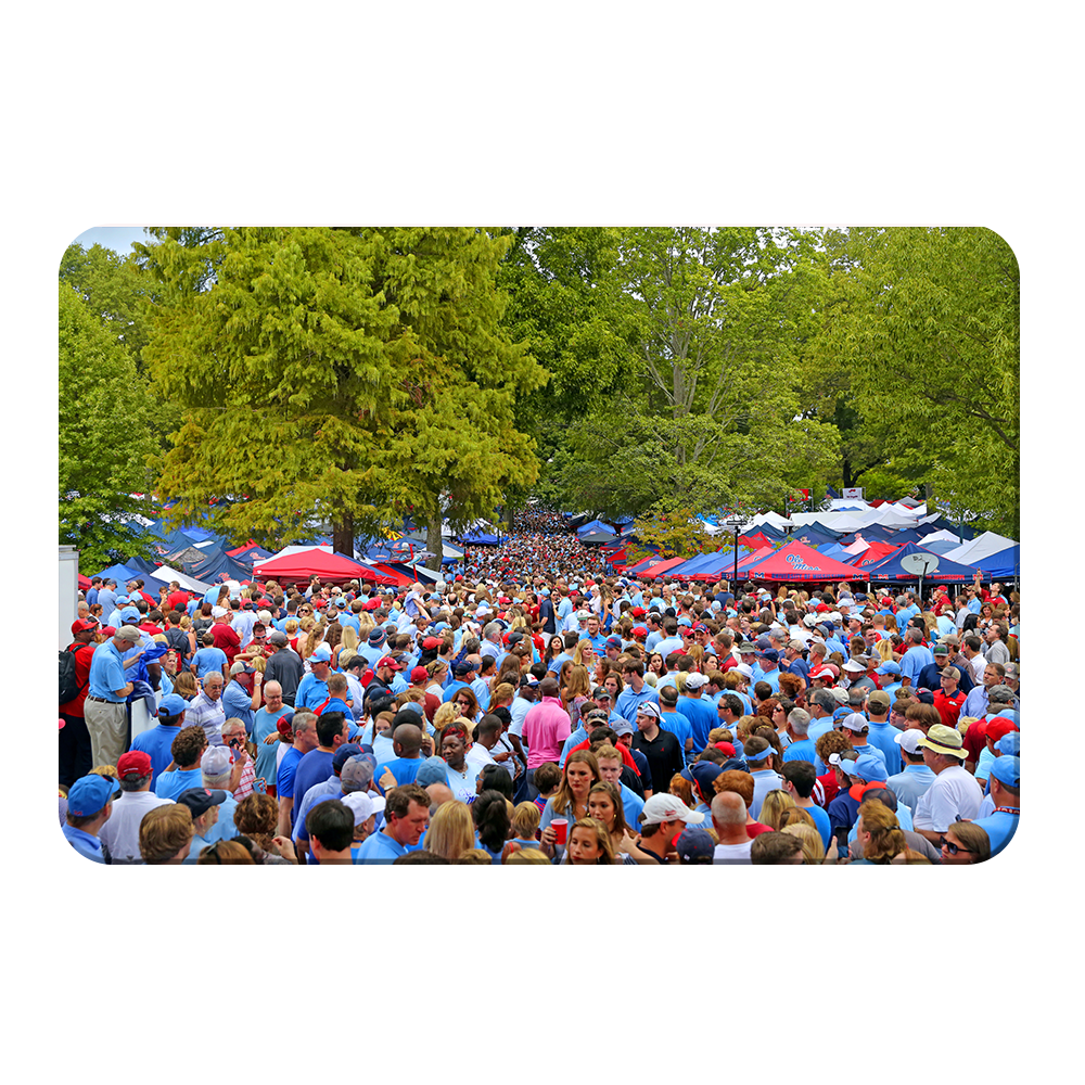 Ole Miss Rebels - Swarm the Grove - College Wall Art #Canvas