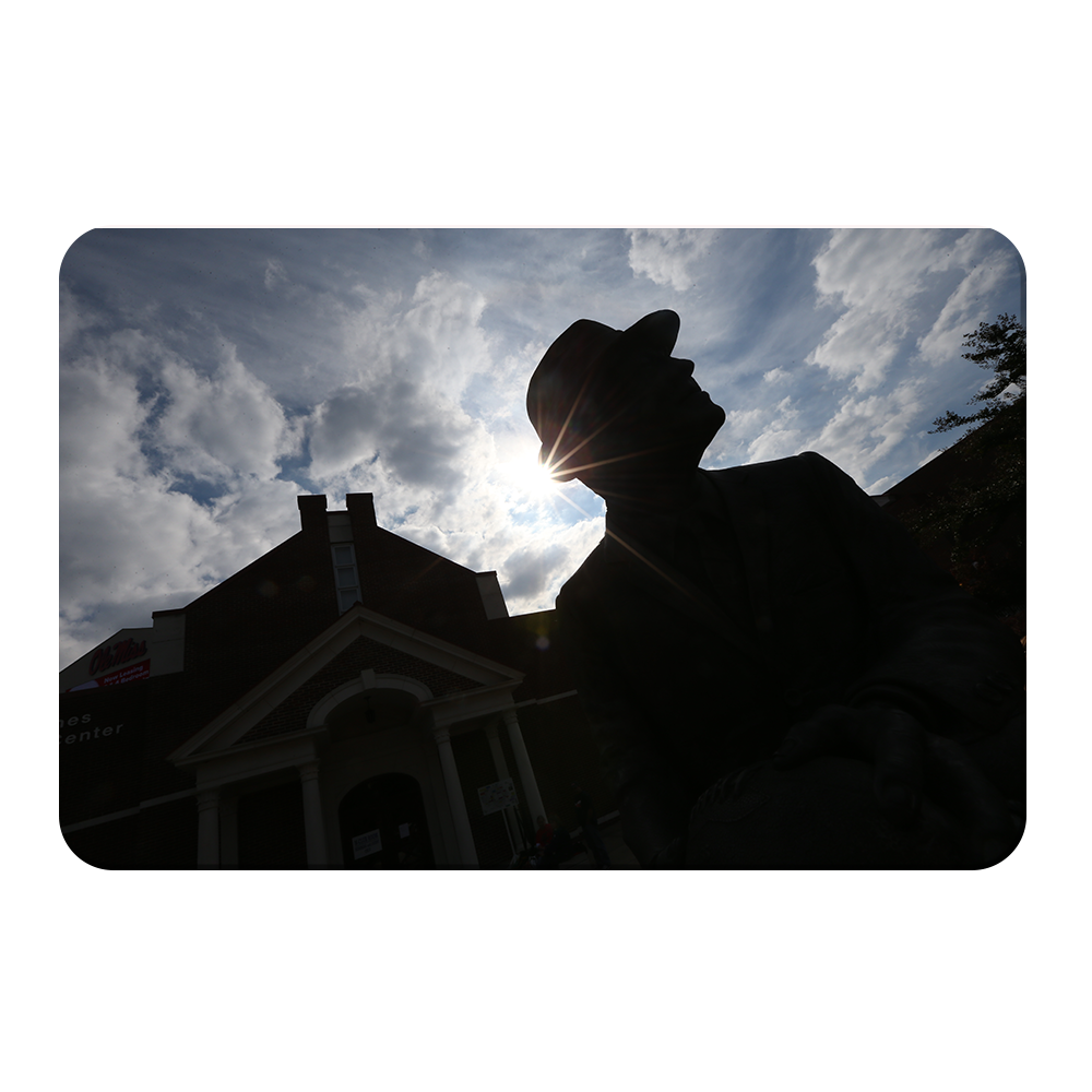 Ole Miss Rebels - Vaught Silhouette - College Wall Art #Canvas