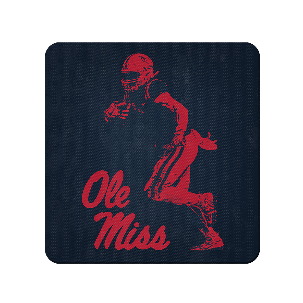 Ole Miss Rebels - Ole Miss Red & Blue - College Wall Art #Canvas