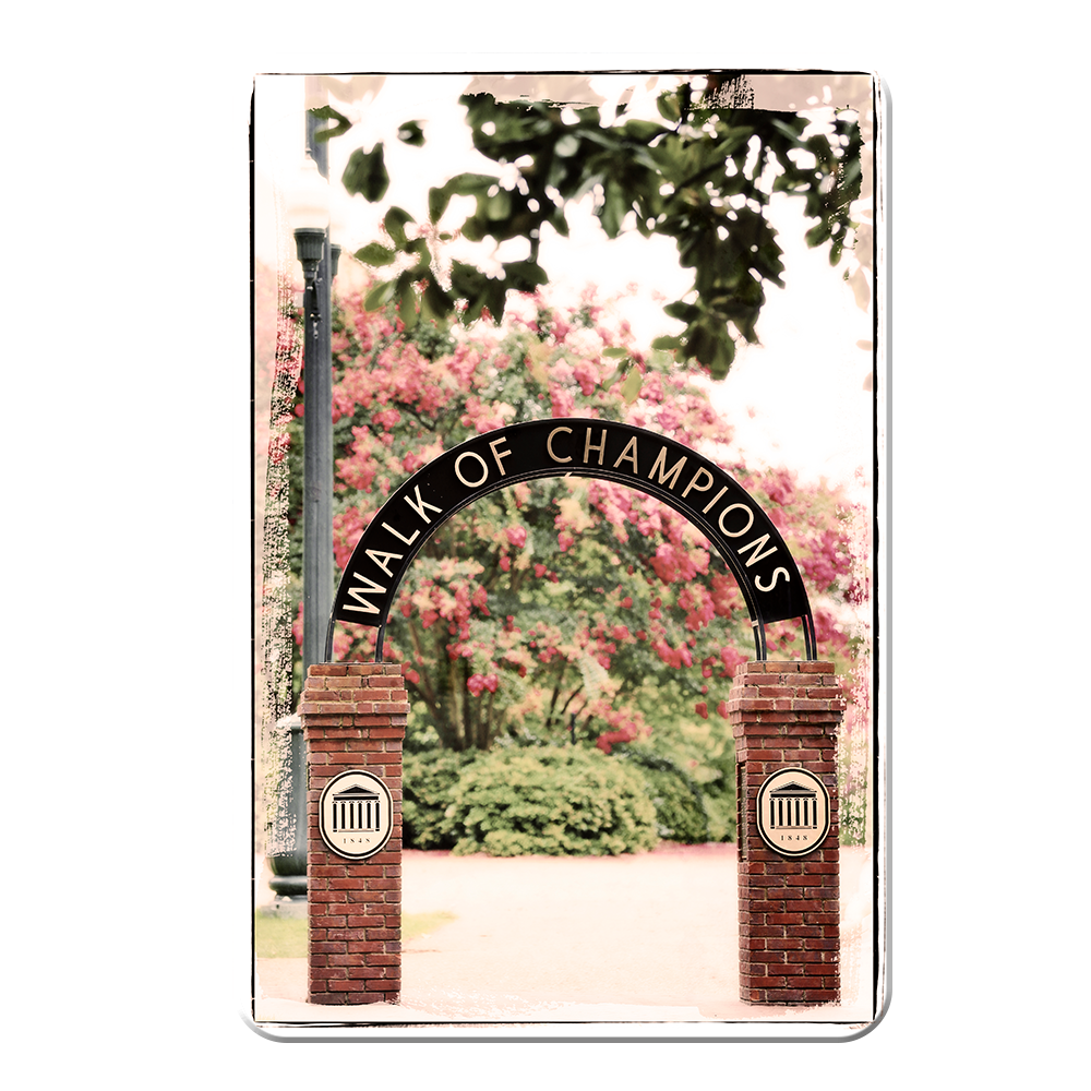 Ole Miss Rebels - Spring Walk of Champions - College Wall Art #Canvas