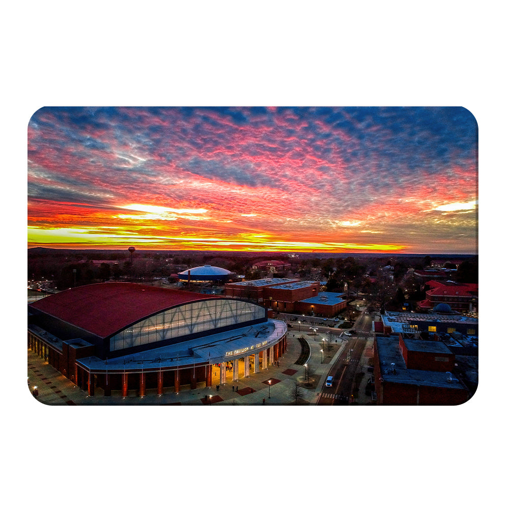 Ole Miss Rebels - Pavilion Sunset - college wall art #Canvas
