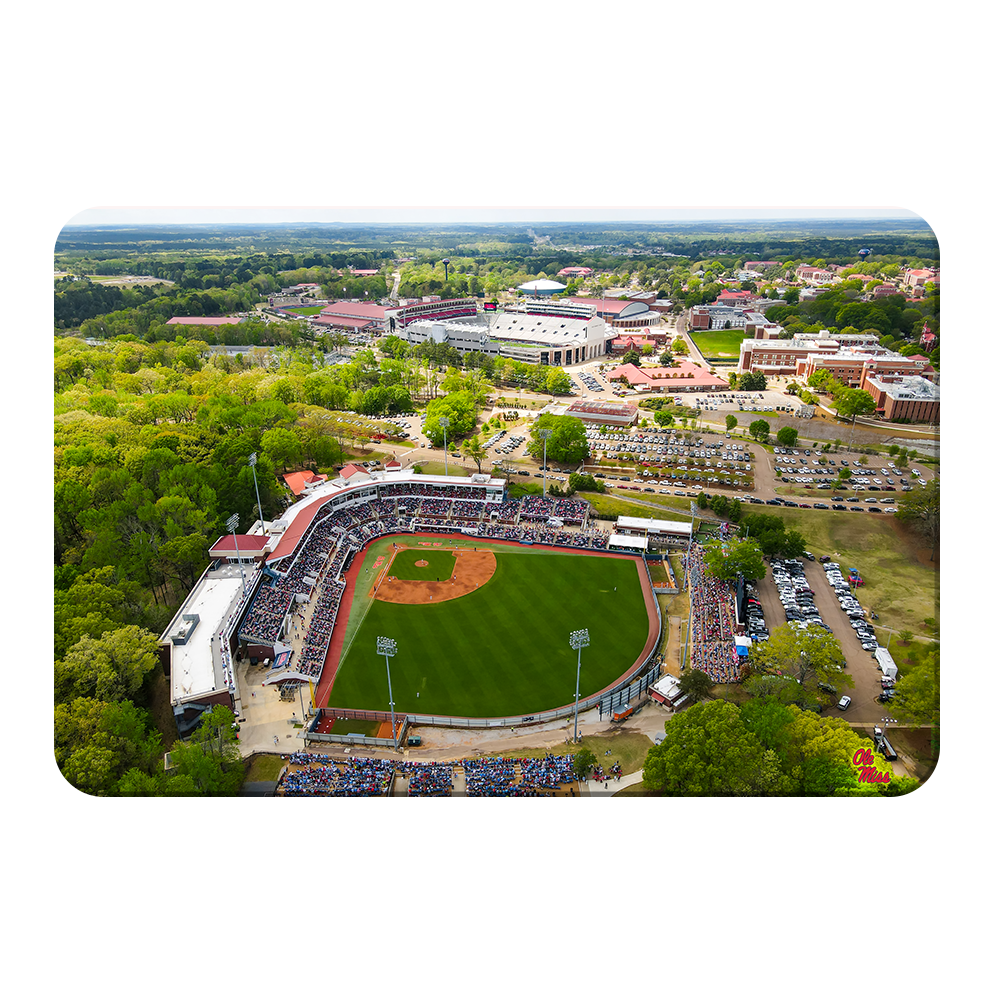 Ole Miss Rebels - Aerial Sports Complex - College Wall Art #Canvas