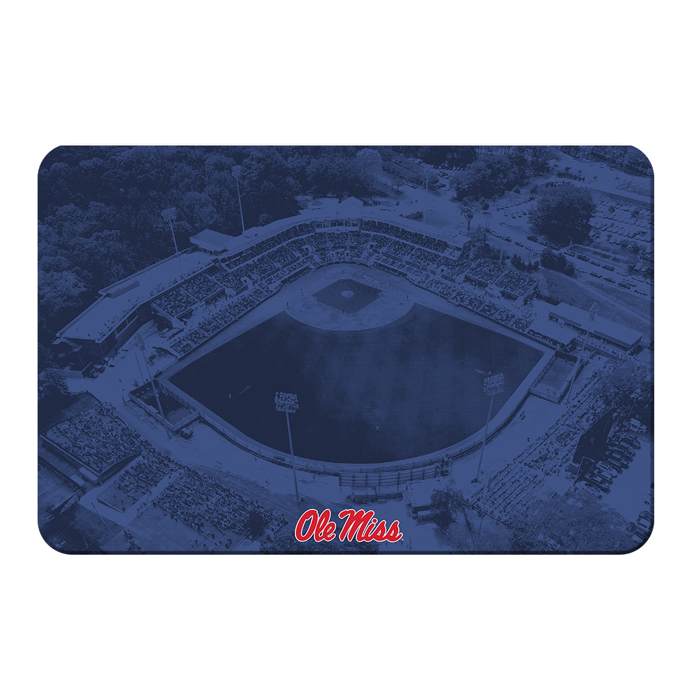 Ole Miss Rebels - Aerial Swayze Blue - College Wall Art #Canvas