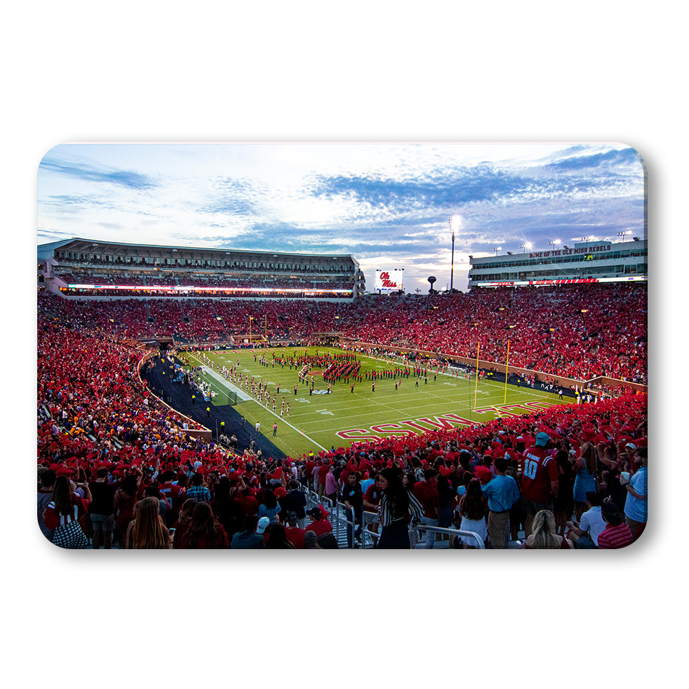 Ole Miss Rebels - Ole Miss Half Time - College Wall Art #Canvas