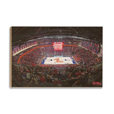 Ole Miss Rebels - Pavilion Opening - College Wall Art #Wood