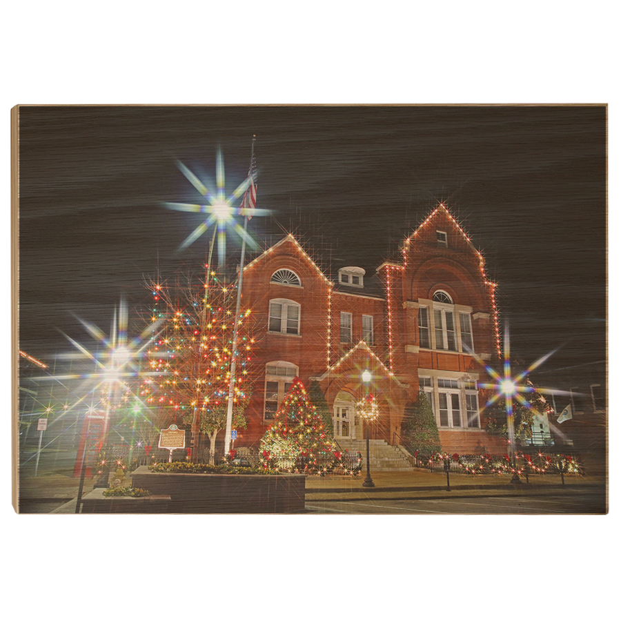 Ole Miss Rebels - Tannalee 1st Christmas - College Wall Art #Canvas